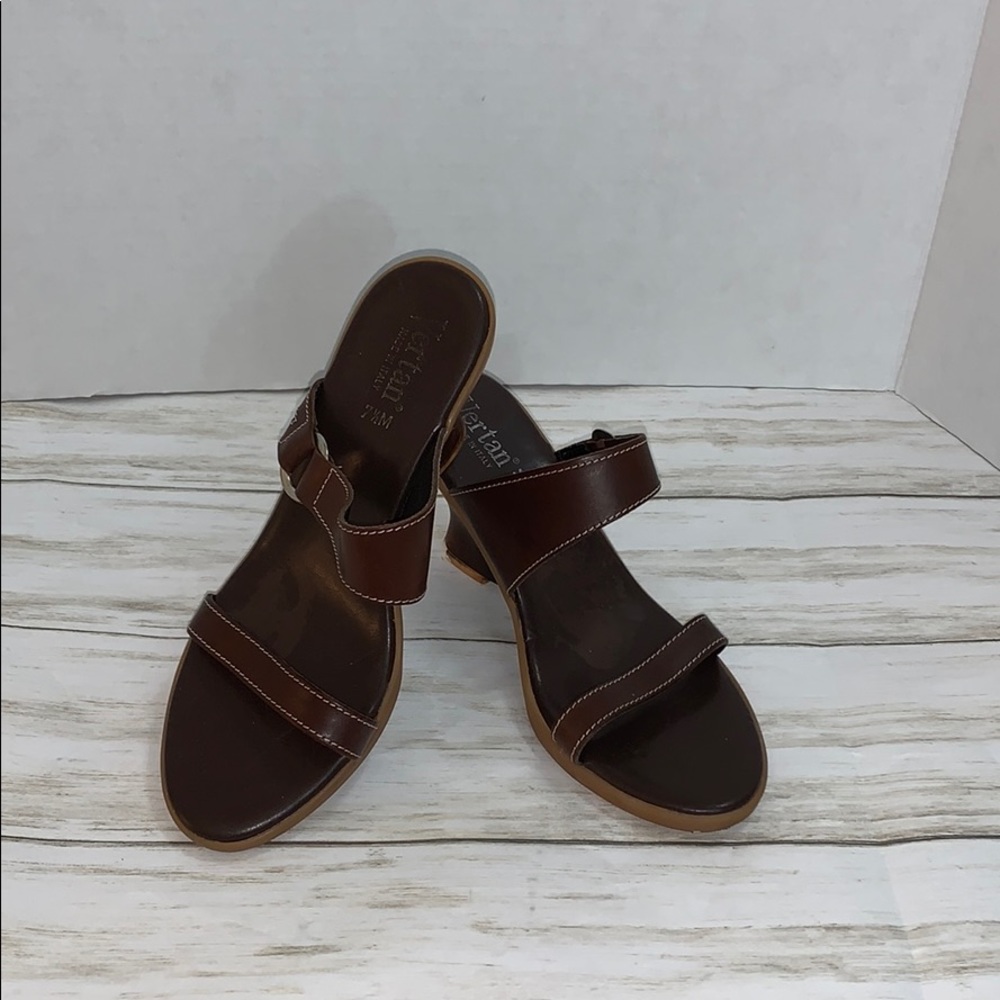 Size 7.5 Vertan Wedge Heel Sandals
